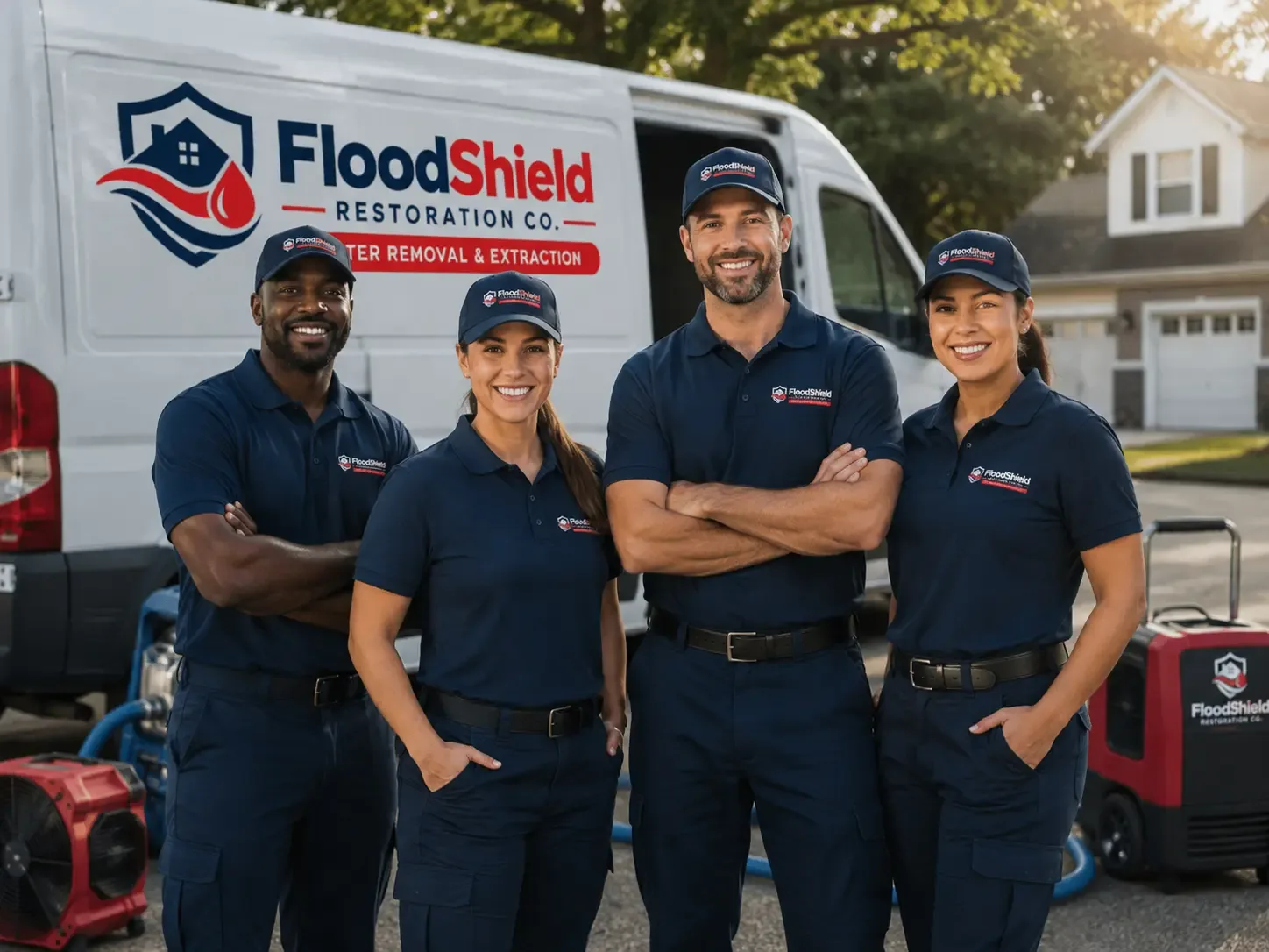 Flood Damage Restoration company in Woolford, MD